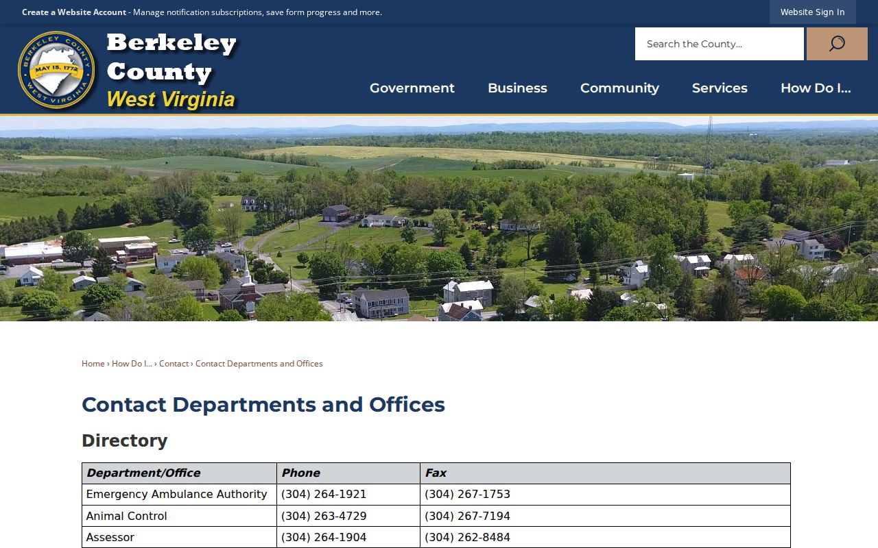 Berkeley County criminal court department directory