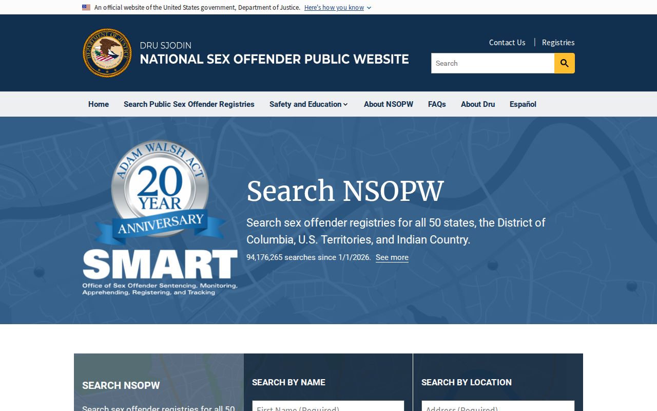 National cross-state sex offender registry search for Berkeley County area