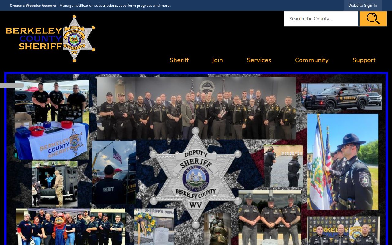 Berkeley County Sheriff's Office criminal record source