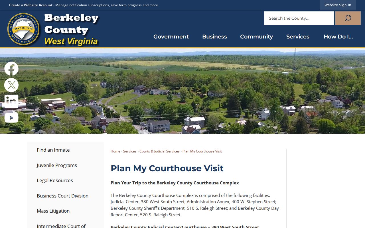 Berkeley County Judicial Center criminal record offices